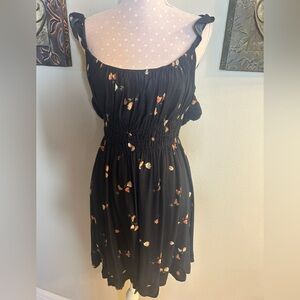 Capulet Black Floral Dress